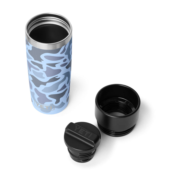 21071507624 TERMO RAMBLER 16oz TRAVEL BOTTLE CON TAPA COMMUTER BLUE CAMO MARCA YETI