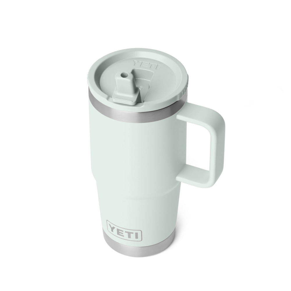 21071507656 TAZA RAMBLER 20oz TRAVEL STRAW MUG CAP COLOR MATCHED RIDGELINE MARCA YETI
