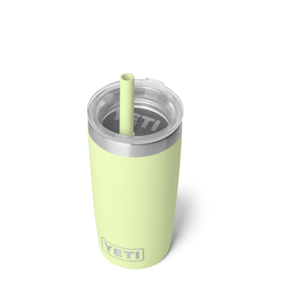 21071507773 TERMO RAMBLER JR 10oz STRAW LID GRASSHOPPER MARCA YETI