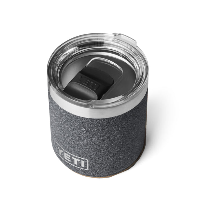 21071507789 TERMO RAMBLER 10oz LOWBALL 2.0 TAPA MAGNETICA BLACK STONE MARCA YETI