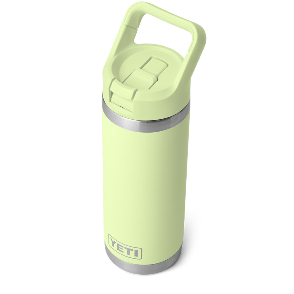 21071507792 TERMO RAMBLER 18oz BOTTLE STRAW CAP COLOR MATCHED GRASSHOPPER MARCA YETI