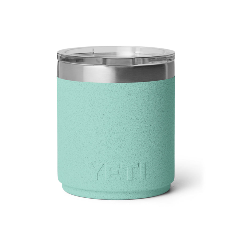21071507893 TERMO RAMBLER 10oz LOWBALL 2.0 CON CERAMICA TAPA MAGNETICA SEA STONE MARCA YETI