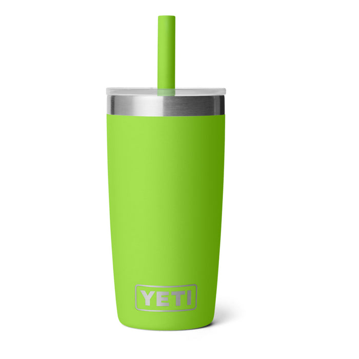 21071508020 TERMO RAMBLER JR 10oz STRAW LID VENOM MARCA YETI