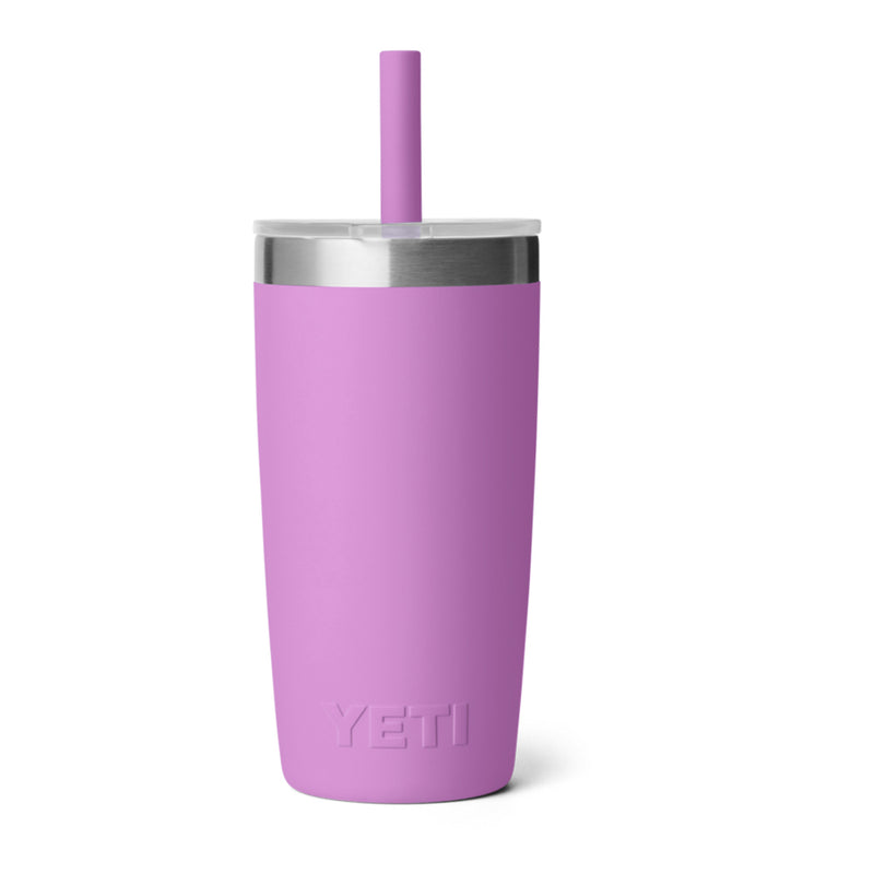 21071508021 TERMO RAMBLER JR 10oz STRAW LID DESERT BLOOM MARCA YETI