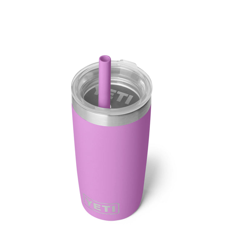 21071508021 TERMO RAMBLER JR 10oz STRAW LID DESERT BLOOM MARCA YETI