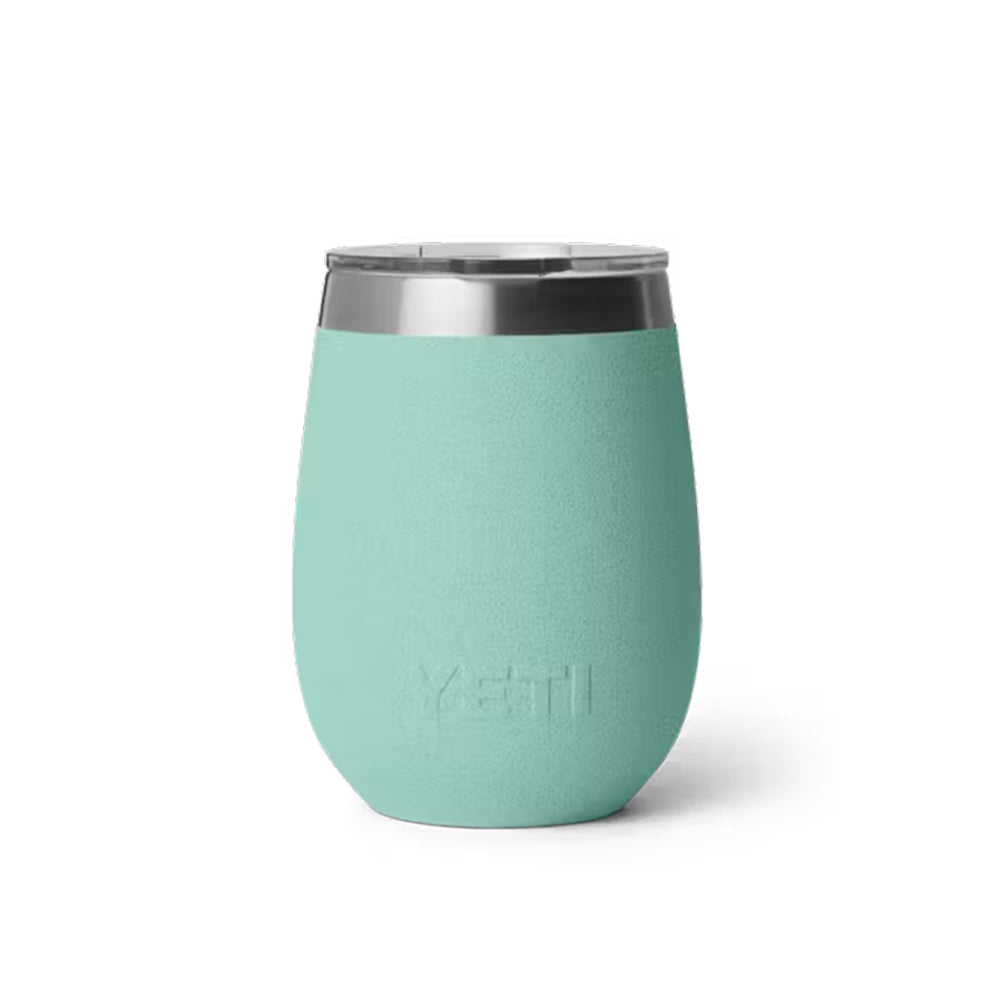 21071508022 TERMO RAMBLER 10oz WINE CON CERAMICA TAPA MAGNETICA SEA STONE MARCA YETI