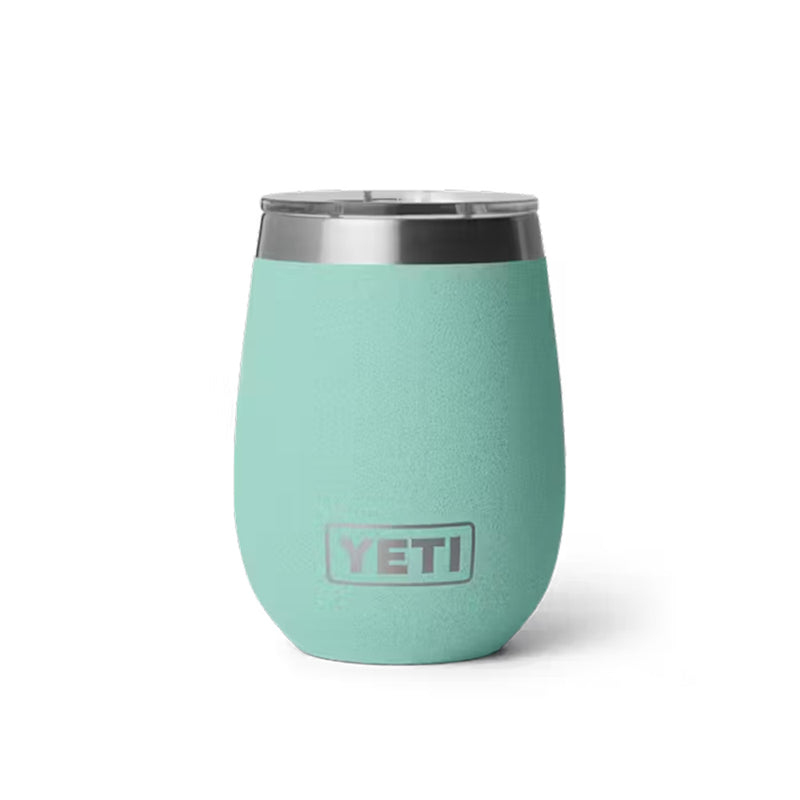 21071508022 TERMO RAMBLER 10oz WINE CON CERAMICA TAPA MAGNETICA SEA STONE MARCA YETI