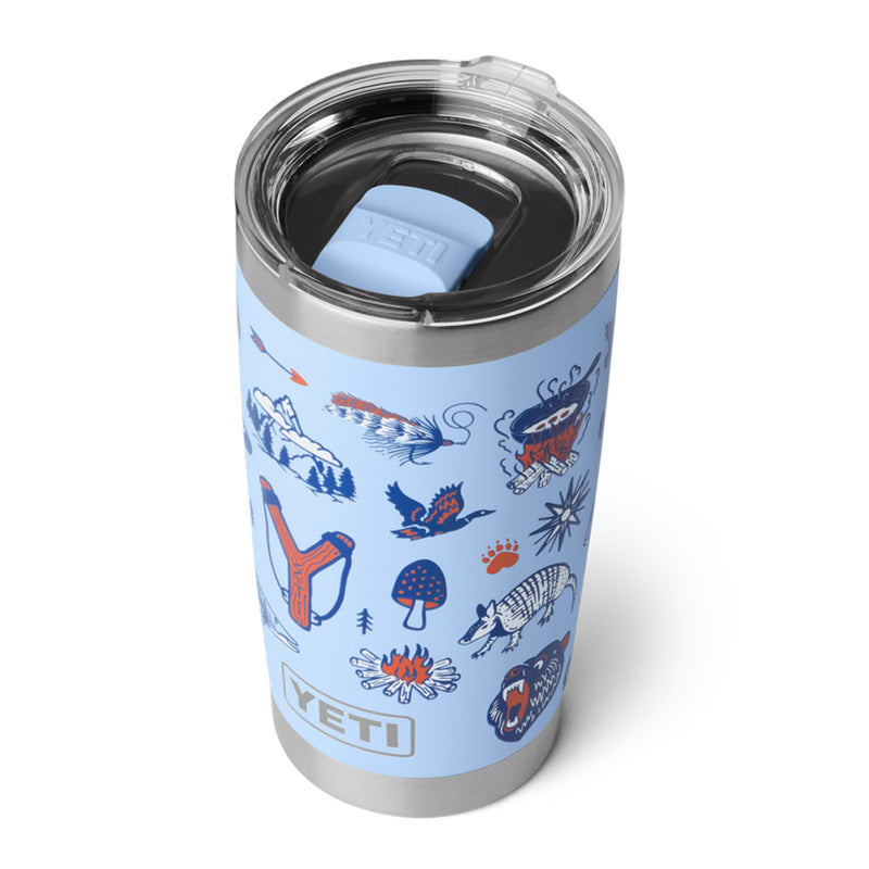 21071508026 TERMO RAMBLER 20oz BIG SKY SUMMER CAMP MARCA YETI