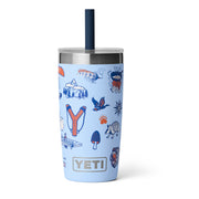 21071508066 TERMO RAMBLER JR 10oz STRAW LID BIG SKY SUMMER CAMP MARCA YETI