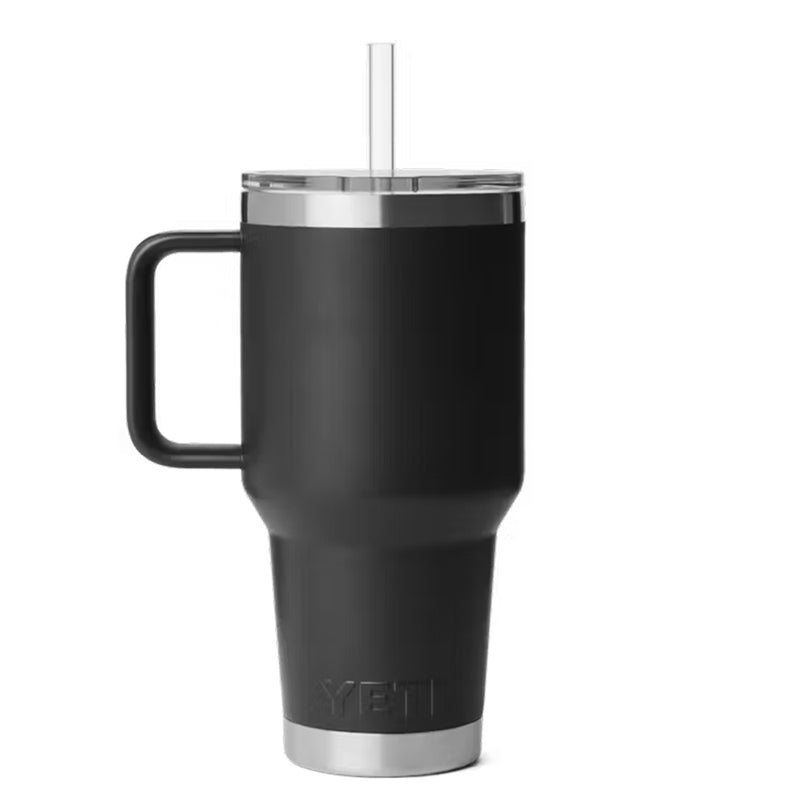 21071508170 TERMO RAMBLER 35oz STRAW MUG 2.0 NEGRO MARCA YETI