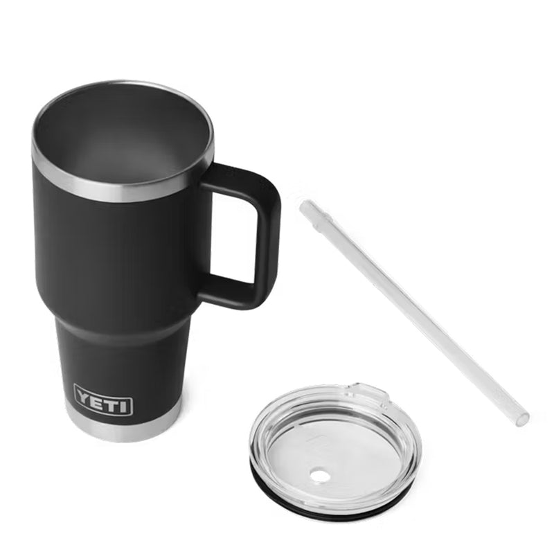 21071508170 TERMO RAMBLER 35oz STRAW MUG 2.0 NEGRO MARCA YETI