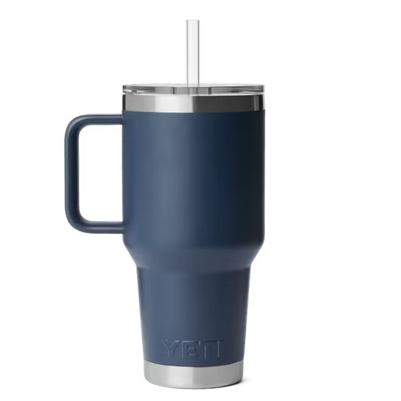 21071508171 TERMO RAMBLER 35oz STRAW MUG 2.0 MARINO MARCA YETI