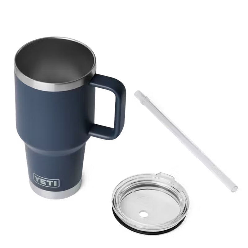 21071508171 TERMO RAMBLER 35oz STRAW MUG 2.0 MARINO MARCA YETI