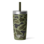 TERMO YETI KIDS 10oz CON TAPA SILICON STRAW OLIVE CAMO 21071508281