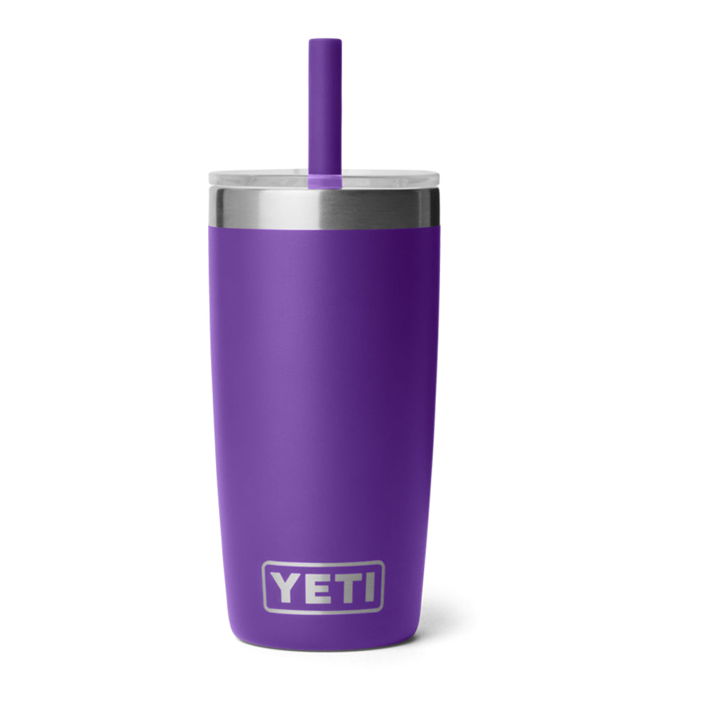 21071508283 TERMO RAMBLER JR 10oz STRAW LID PACE PURPLE MARCA YETI
