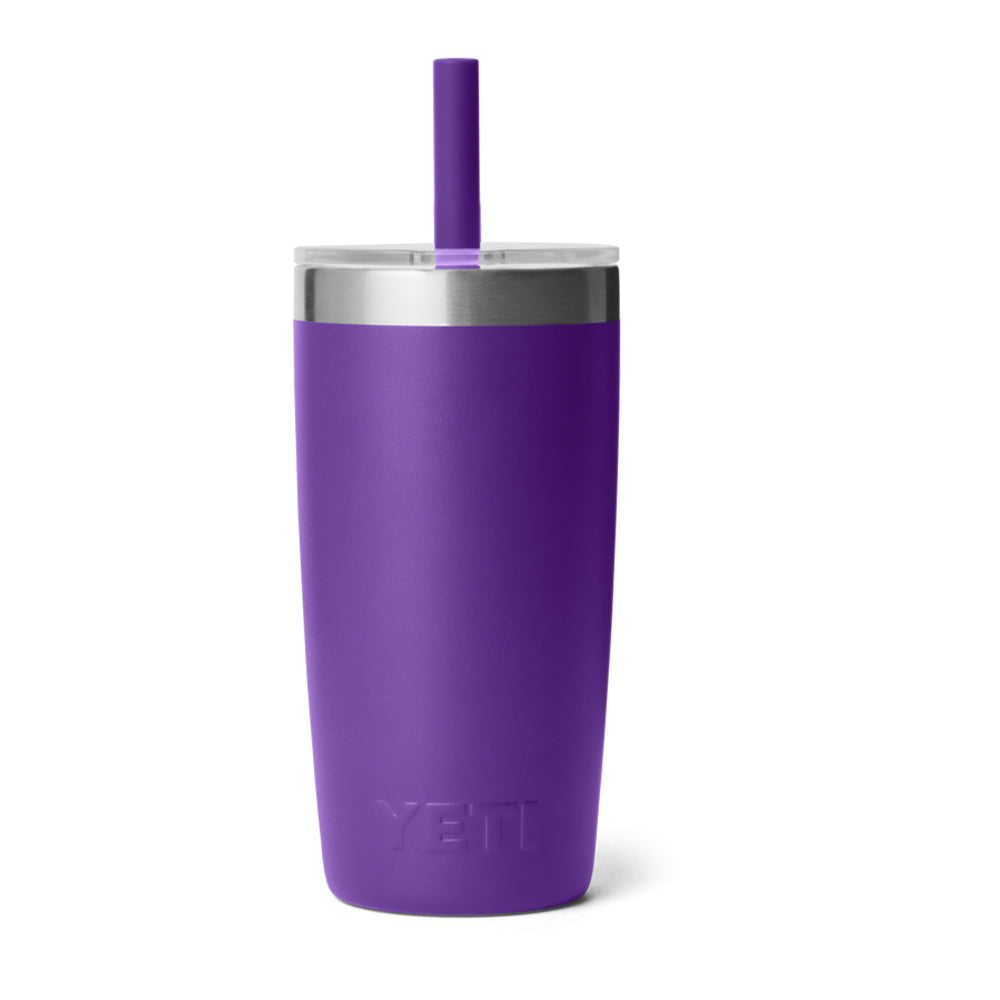 21071508283 TERMO RAMBLER JR 10oz STRAW LID PACE PURPLE MARCA YETI