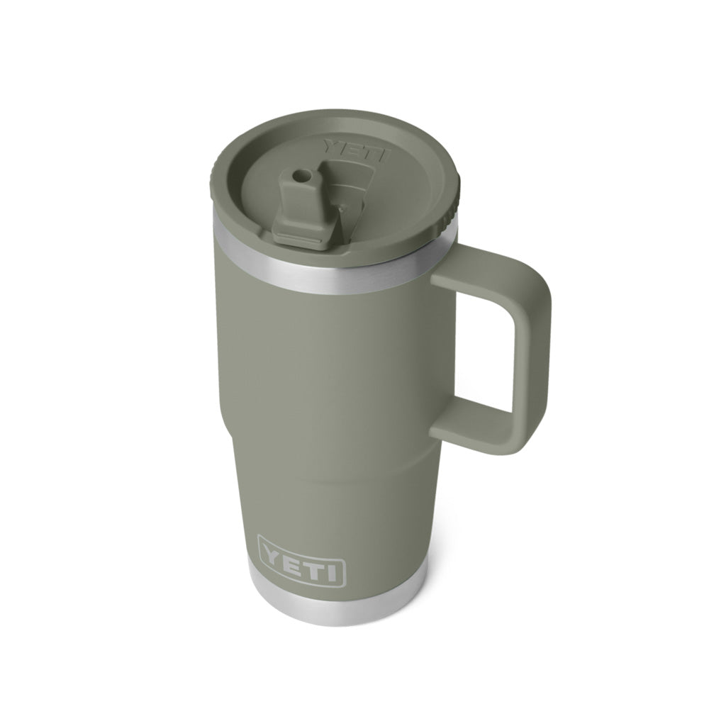 TAZA YETI 20oz TRAVEL STRAW MUG CAP PAMPA GREEN 21071508339