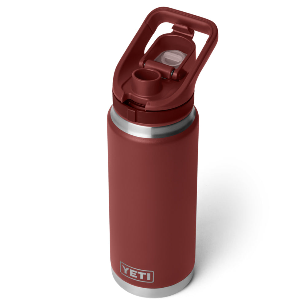 21071508345 TERMO RAMBLER 26oz FLIP CHUG CAP STAG RED MARCA YETI