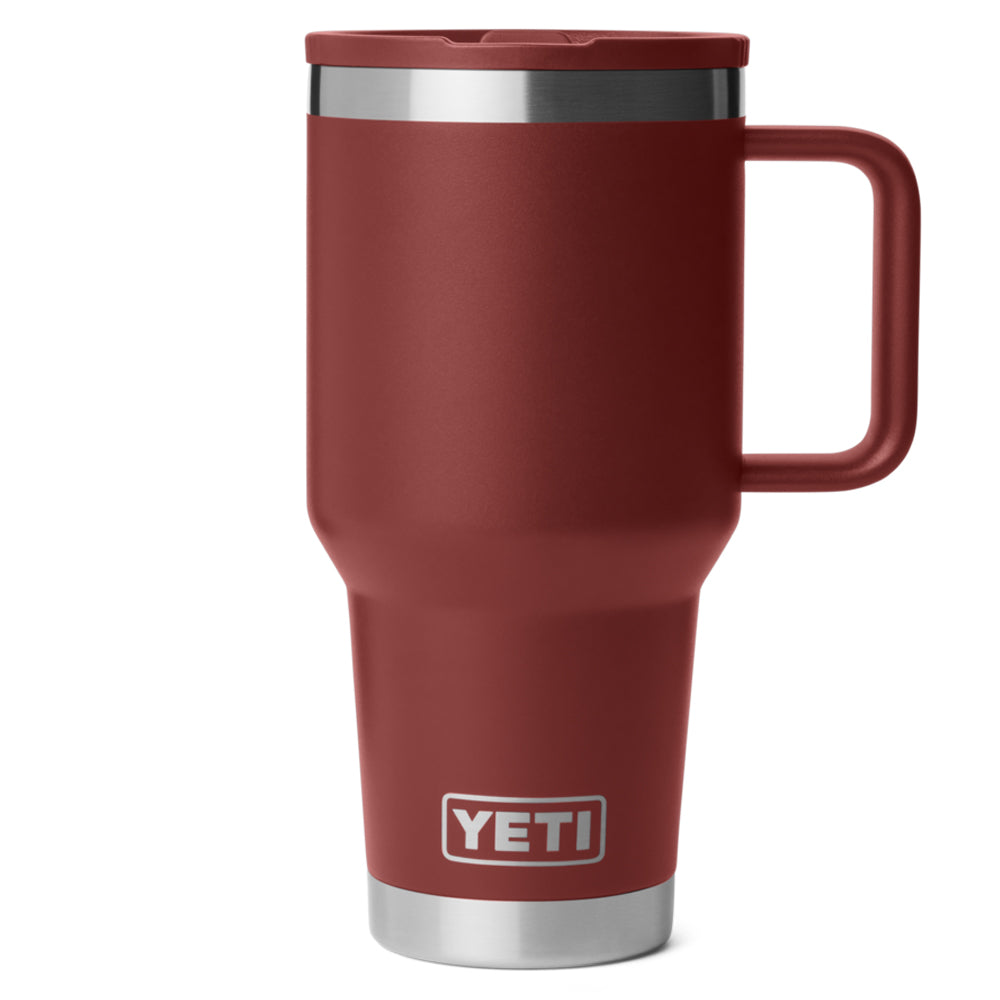 21071508352 TAZA RAMBLER 30oz TRAVEL STRAW MUG CAP COLOR MATCHED STAG RED MARCA YETI
