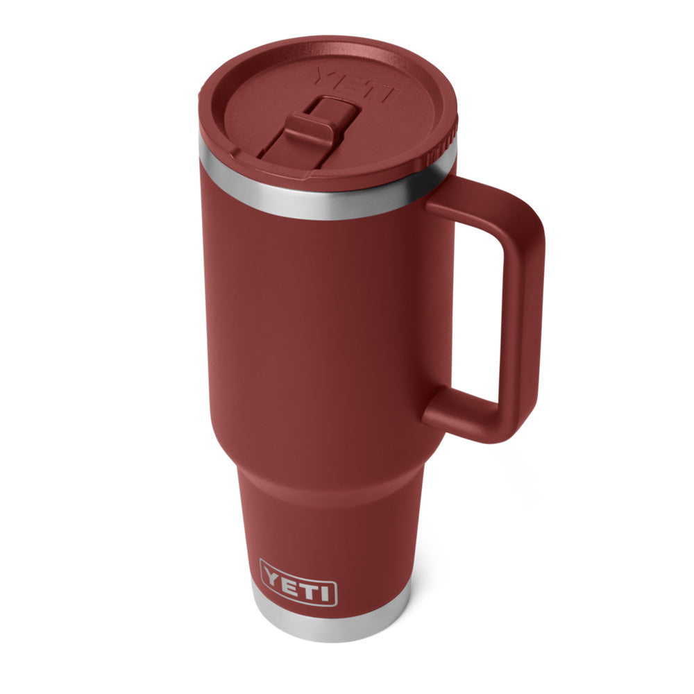 TAZA YETI 40oz TRAVEL STRAW MUG CAP COLOR STAG RED 21071508353