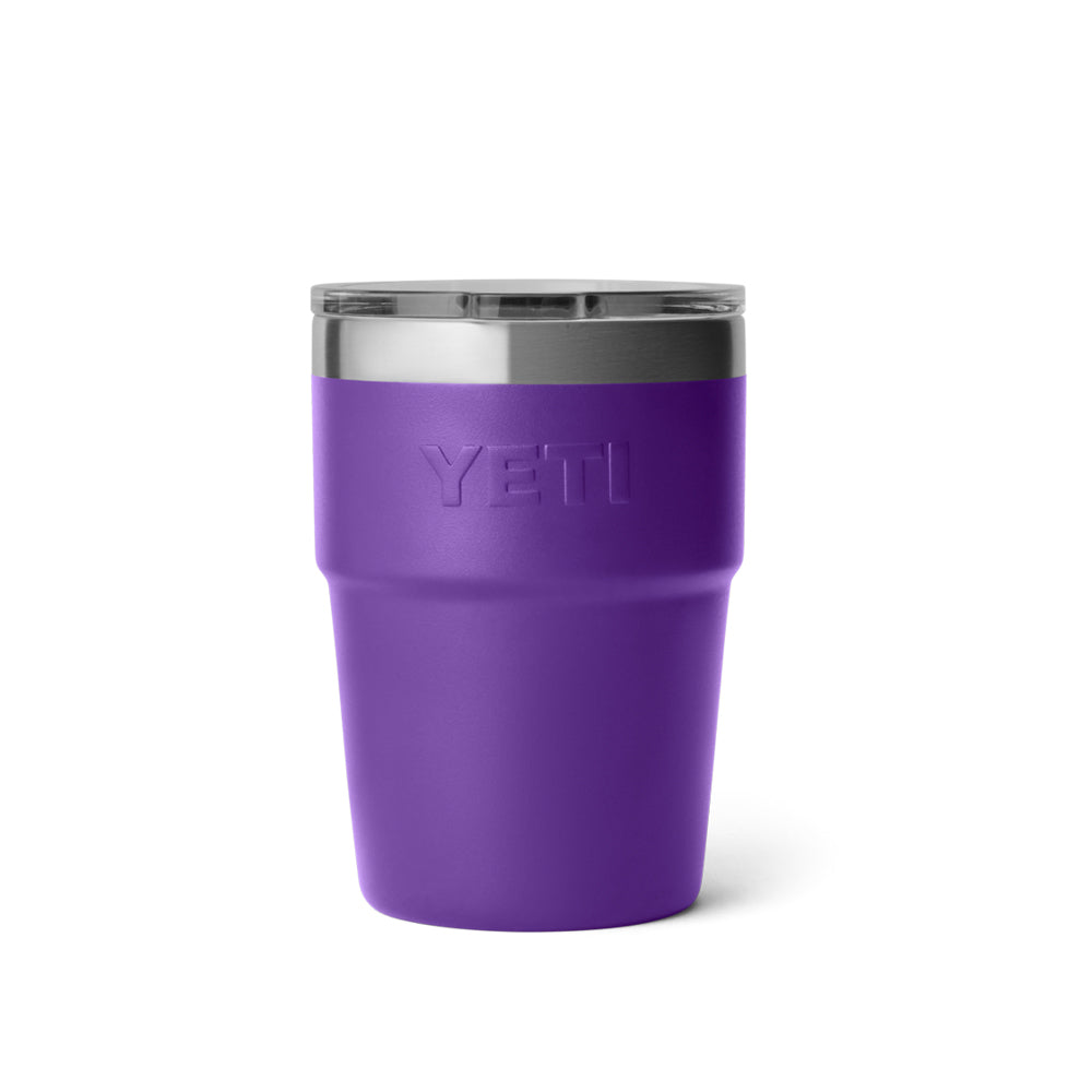 21071508368 TERMO RAMBLER 16oz STACKABLE CUP TAPA MAGNETICA PACE PURPLE MARCA YETI