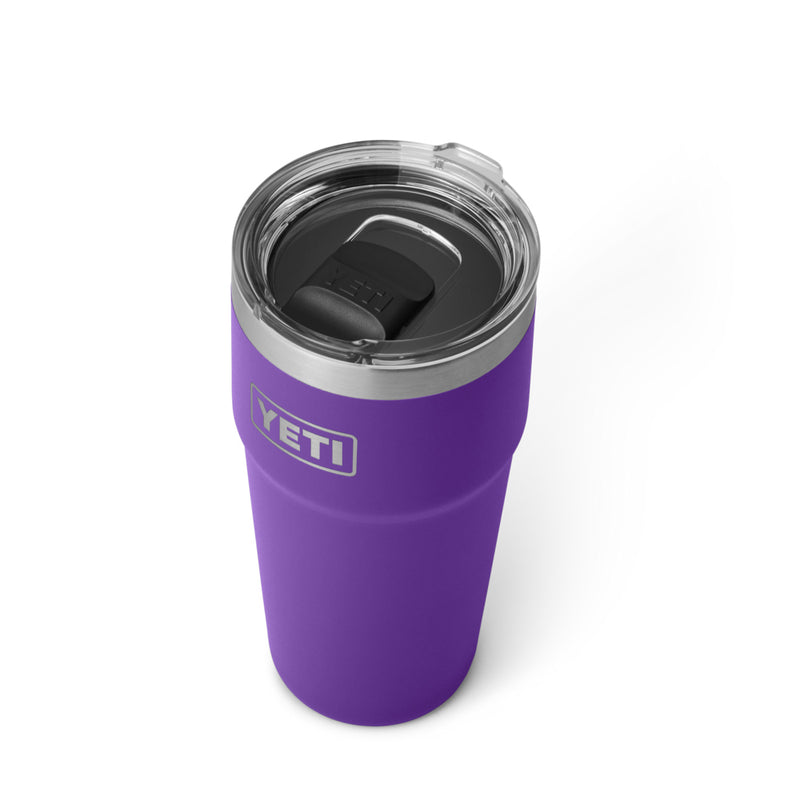 21071508369 TERMO RAMBLER 20oz STACKABLE CUP TAPA MAGNETICA PACE PURPLE MARCA YETI