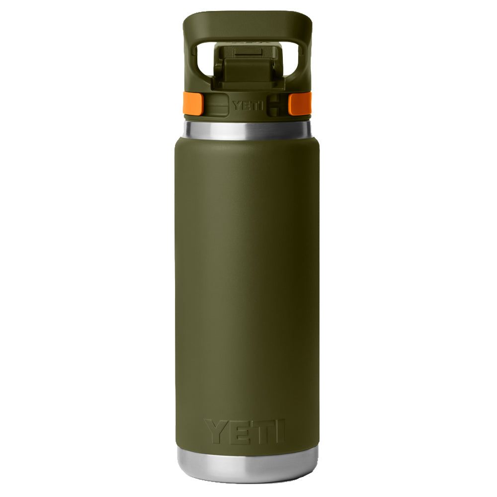 TERMO YETI 26oz BOTTLE CON TAPA FLIP CHUG OLIVE/KING CRAB ORANGE 21071508519