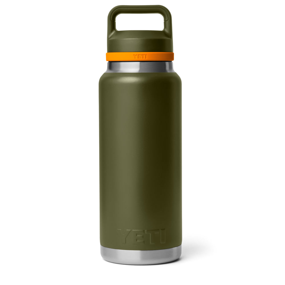 21071508520 TERMO RAMBLER 36oz CHUG CAP OLIVE/KING CRAB ORANGE MARCA YETI