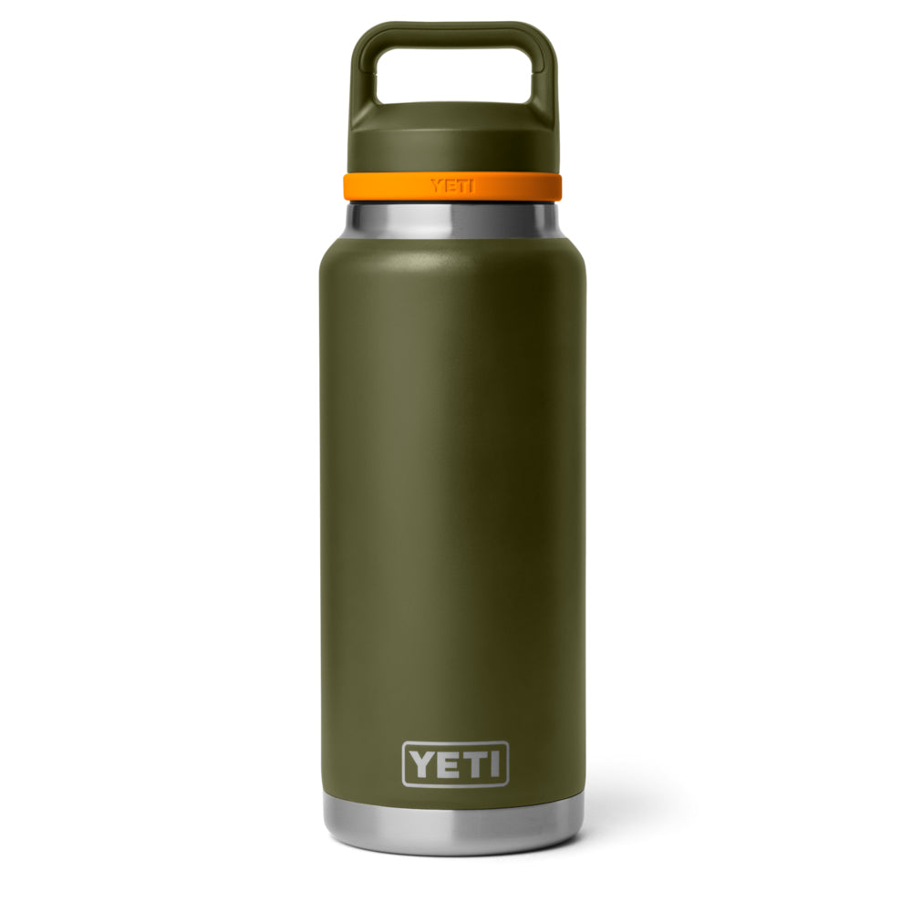 21071508520 TERMO RAMBLER 36oz CHUG CAP OLIVE/KING CRAB ORANGE MARCA YETI