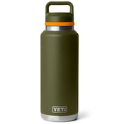 TERMO YETI 46oz BOTTLE CON TAPA CHUG OLIVE/KING CRAB ORANGE 21071508521