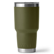 21071508525 TERMO RAMBLER 30oz OLIVE/KING CRAB ORANGE MARCA YETI