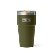 21071508526 TERMO RAMBLER 20oz STACKABLE CUP TAPA MAGNETICA OLIVE/KING CRAB ORANGE MARCA YETI