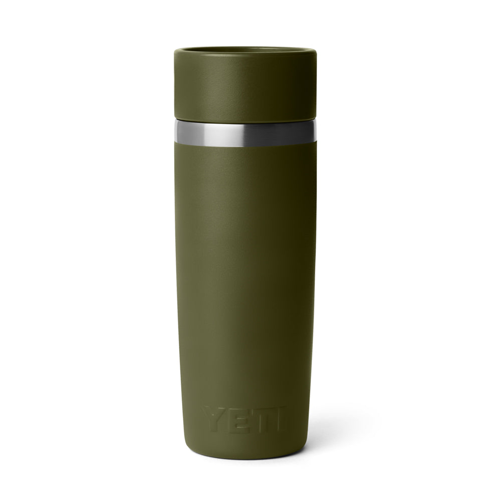 21071508528 TERMO RAMBLER 16oz TRAVEL BOTTLE CON TAPA COMMUTER OLIVE/KING CRAB ORANGE MARCA YETI