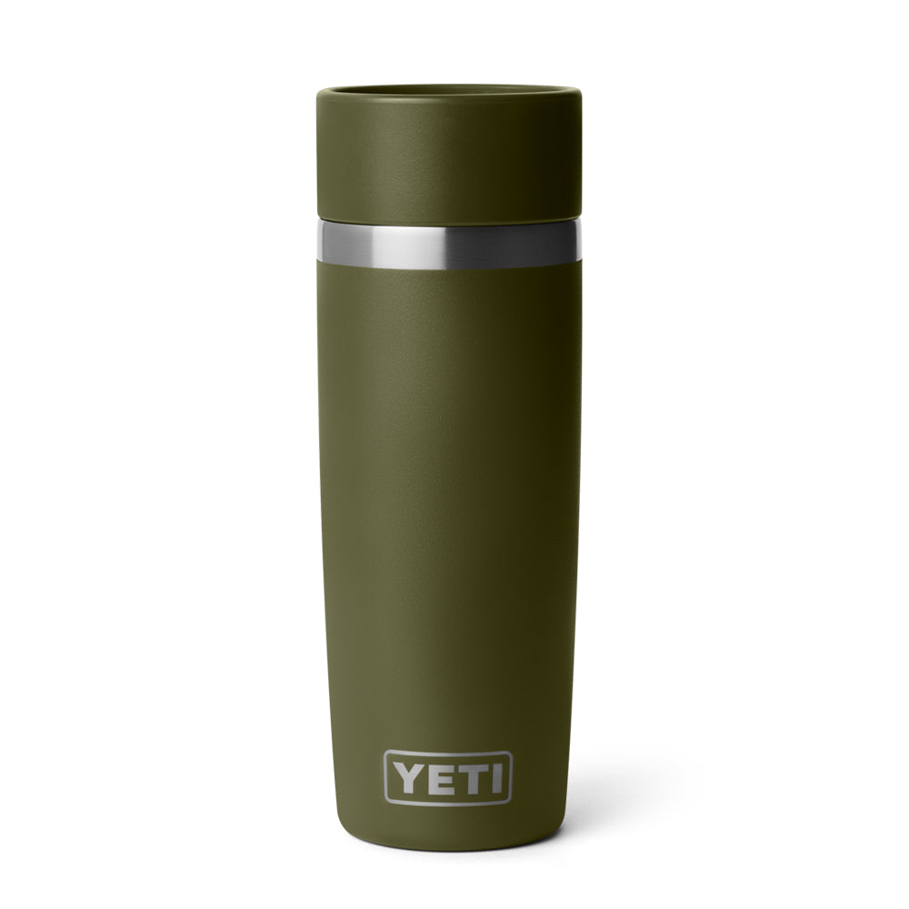 21071508528 TERMO RAMBLER 16oz TRAVEL BOTTLE CON TAPA COMMUTER OLIVE/KING CRAB ORANGE MARCA YETI