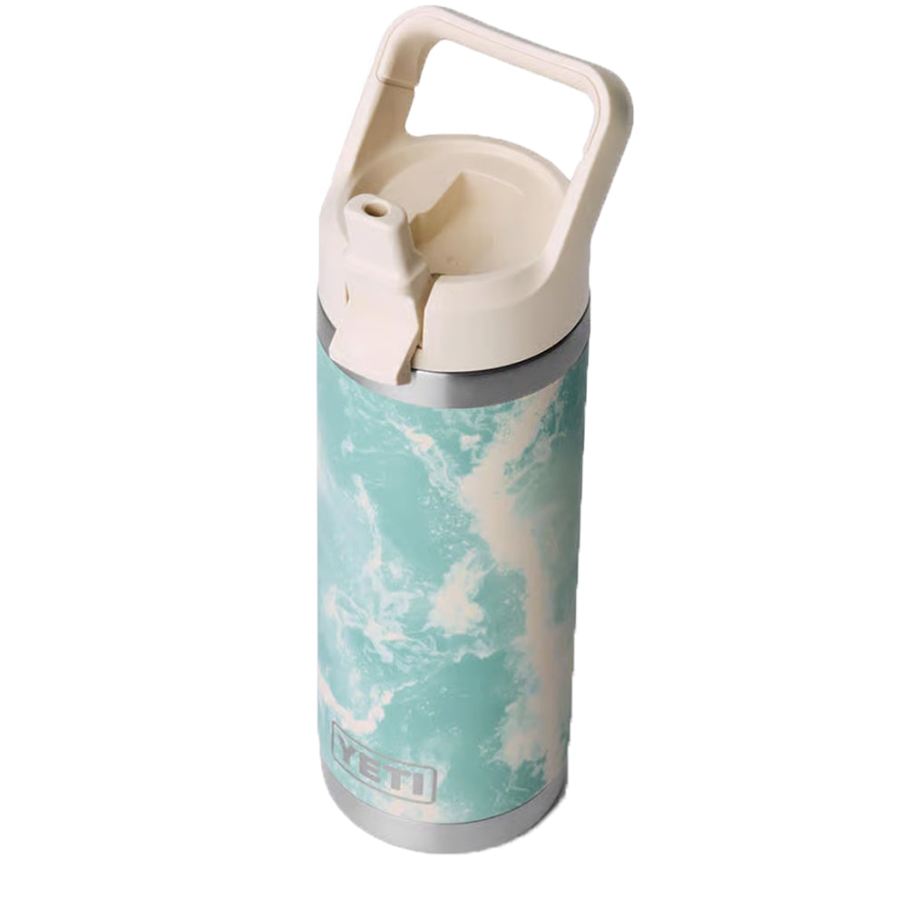 21071508686 TERMO RAMBLER 18oz BOTTLE STRAW CAP COLOR MATCHED SEA VIEW MARCA YETI