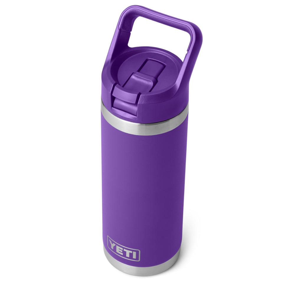 21071508788 TERMO RAMBLER 18oz BOTTLE STRAW CAP COLOR MATCHED PACE PURPLE MARCA YETI