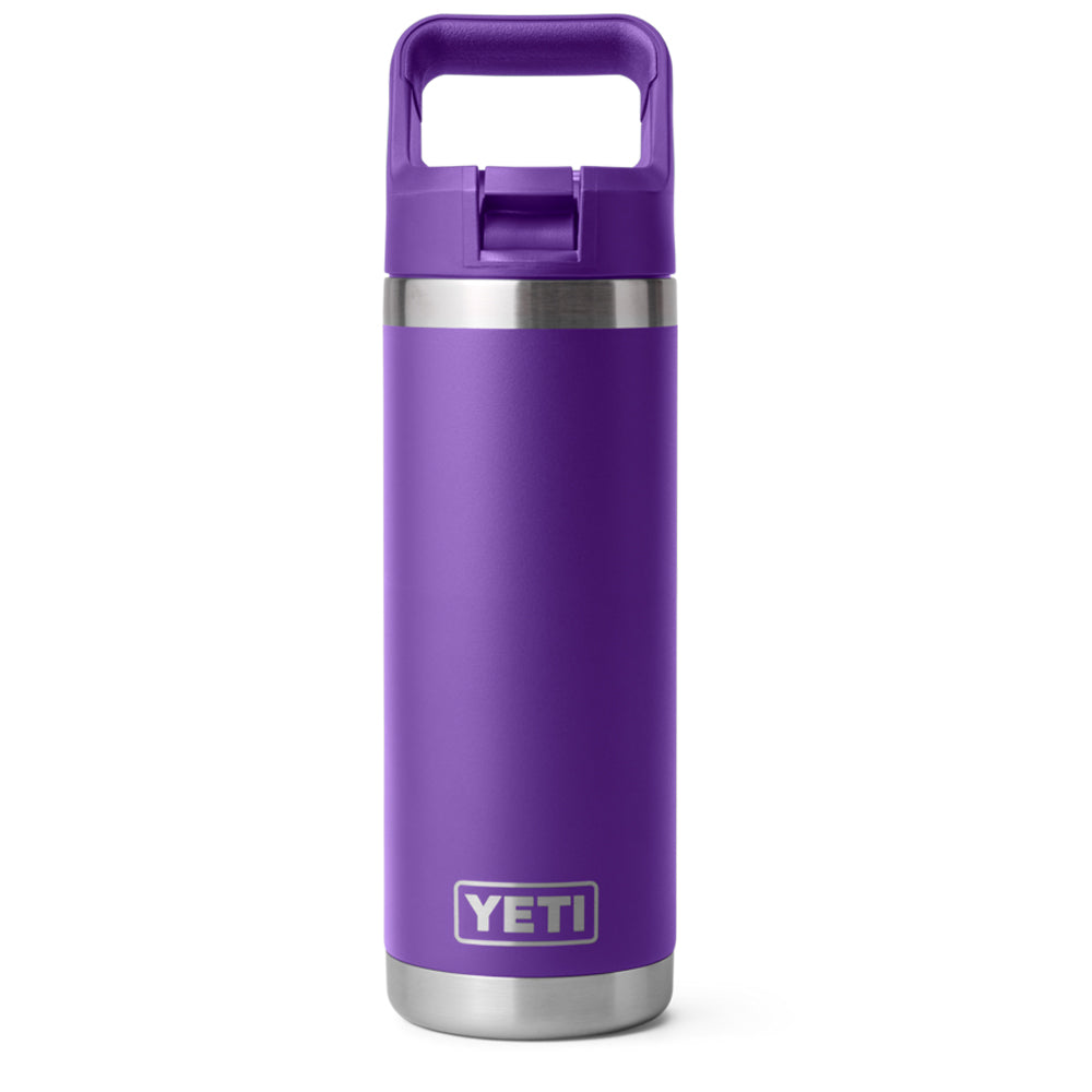 21071508788 TERMO RAMBLER 18oz BOTTLE STRAW CAP COLOR MATCHED PACE PURPLE MARCA YETI