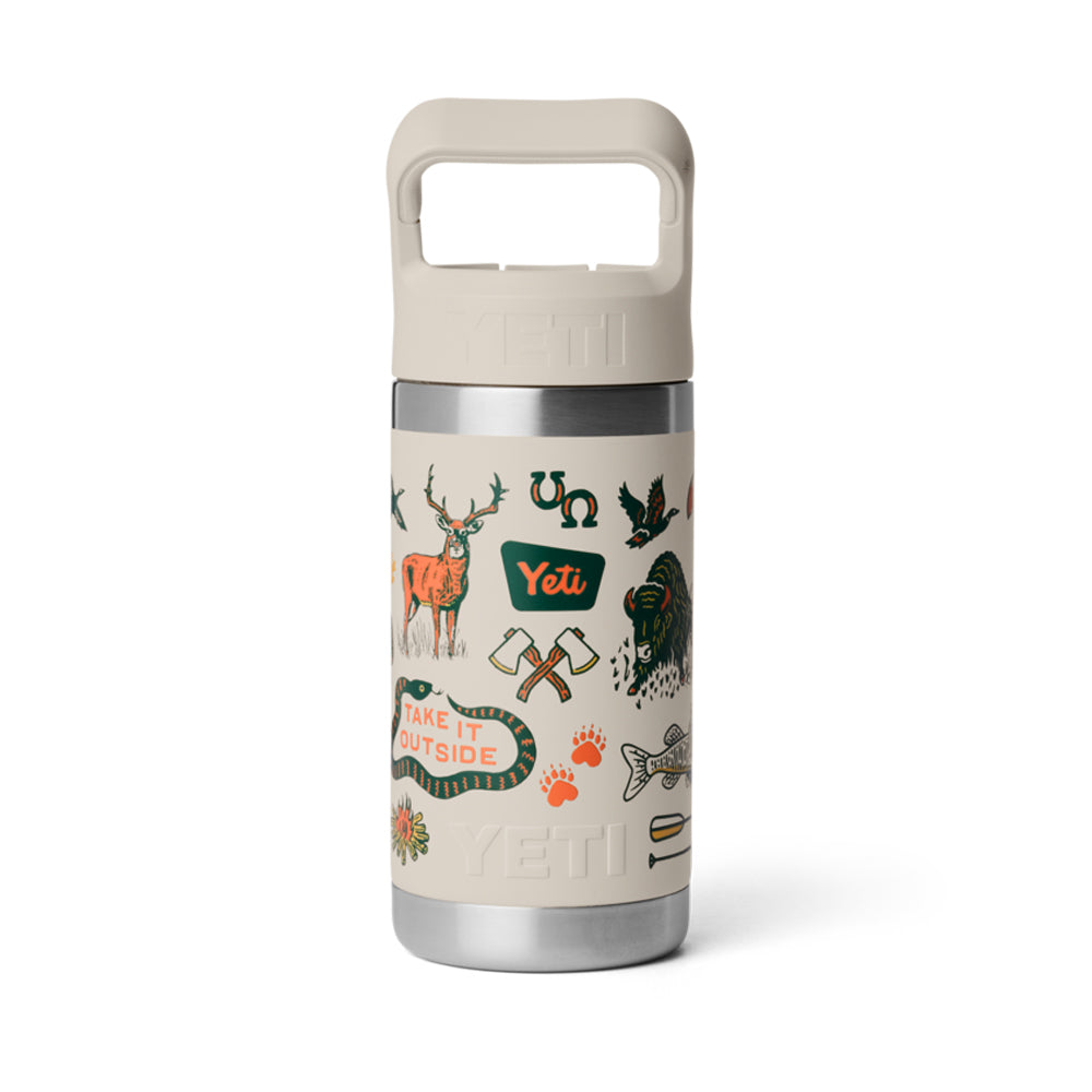 21071508890 TERMO RAMBLER 12oz PARA NIÑO CAPE SUMMER CAMP MARCA YETI