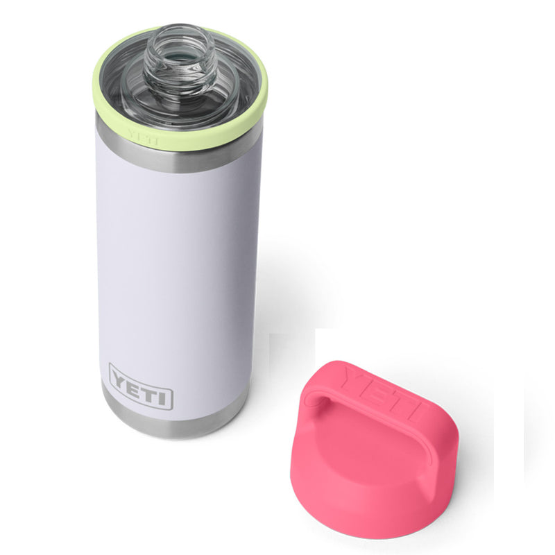21071508898 TERMO RAMBLER 18oz CHUG CAP MIST/PINK/GRASSHOPPER MARCA YETI
