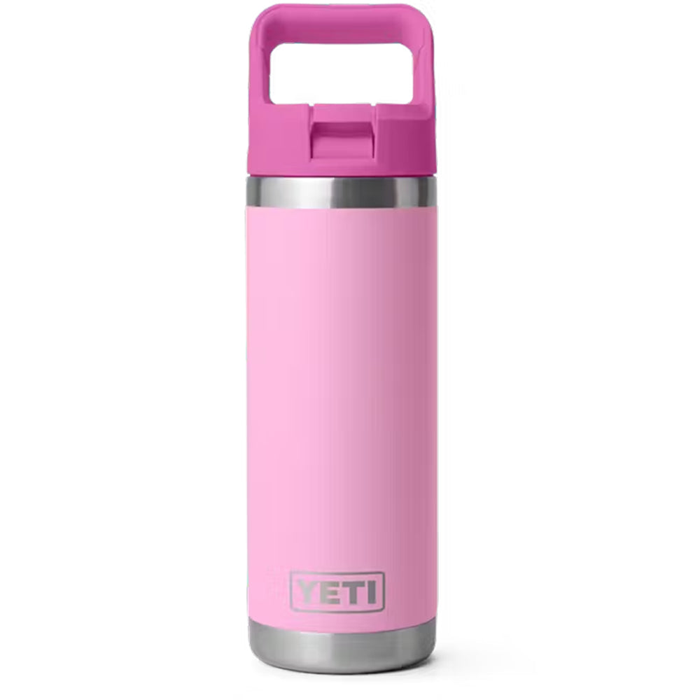 21071508903 TERMO RAMBLER 18oz BOTTLE STRAW CAP COLOR BLOCKED POWER PINK/WILDFLOWER MARCA YETI