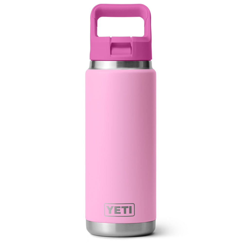 21071508918 TERMO RAMBLER 26oz STRAW BOTTLE COLOR BLOCKED POWER PINK/WILDFLOWER MARCA YETI