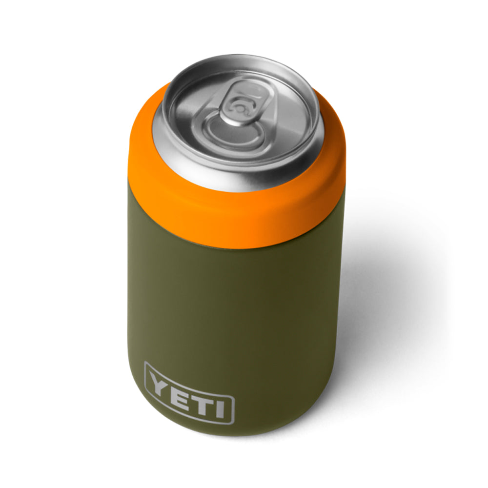 21071508953 PORTA LATA RAMBLER COLSTER 2.0 OLIVE/KING CRAB ORANGE MARCA YETI