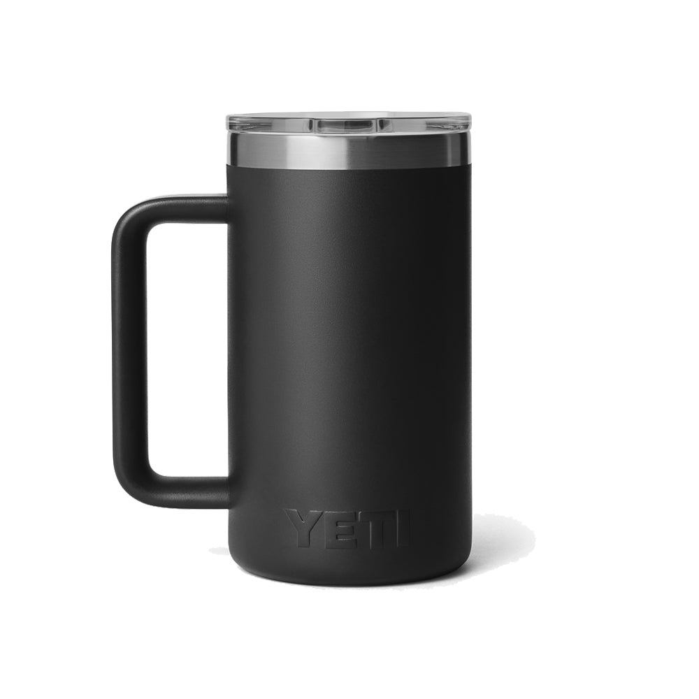 21071508998 TAZA RAMBLER 24oz MUG 2.0 CON CERAMICA TAPA MAGNETICA NEGRO MARCA YETI