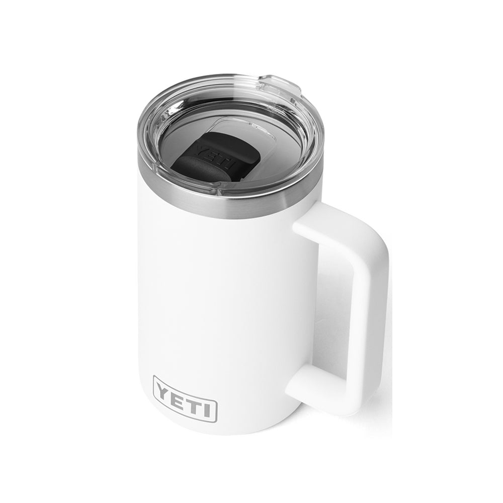 21071508999 TAZA RAMBLER 24oz MUG 2.0 CON CERAMICA TAPA MAGNETICA BLANCO MARCA YETI
