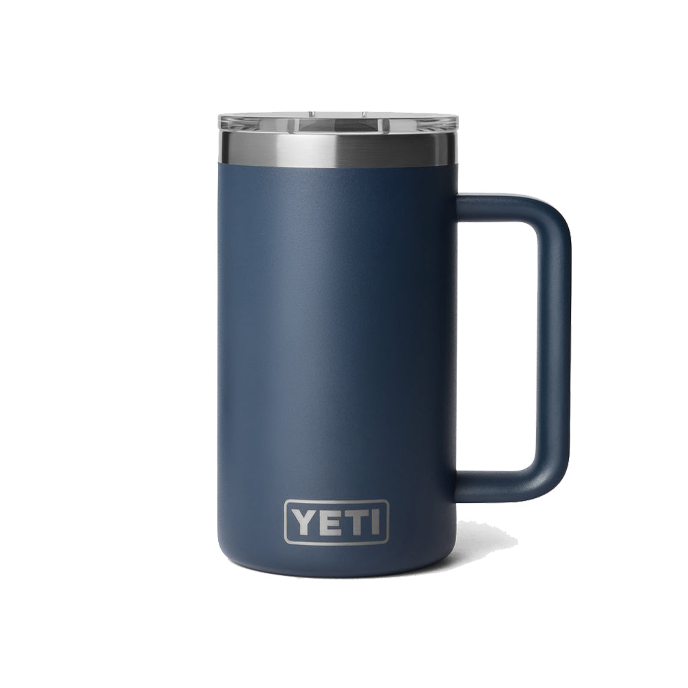 21071509000 TAZA RAMBLER 24oz MUG 2.0 CON CERAMICA TAPA MAGNETICA MARINO MARCA YETI