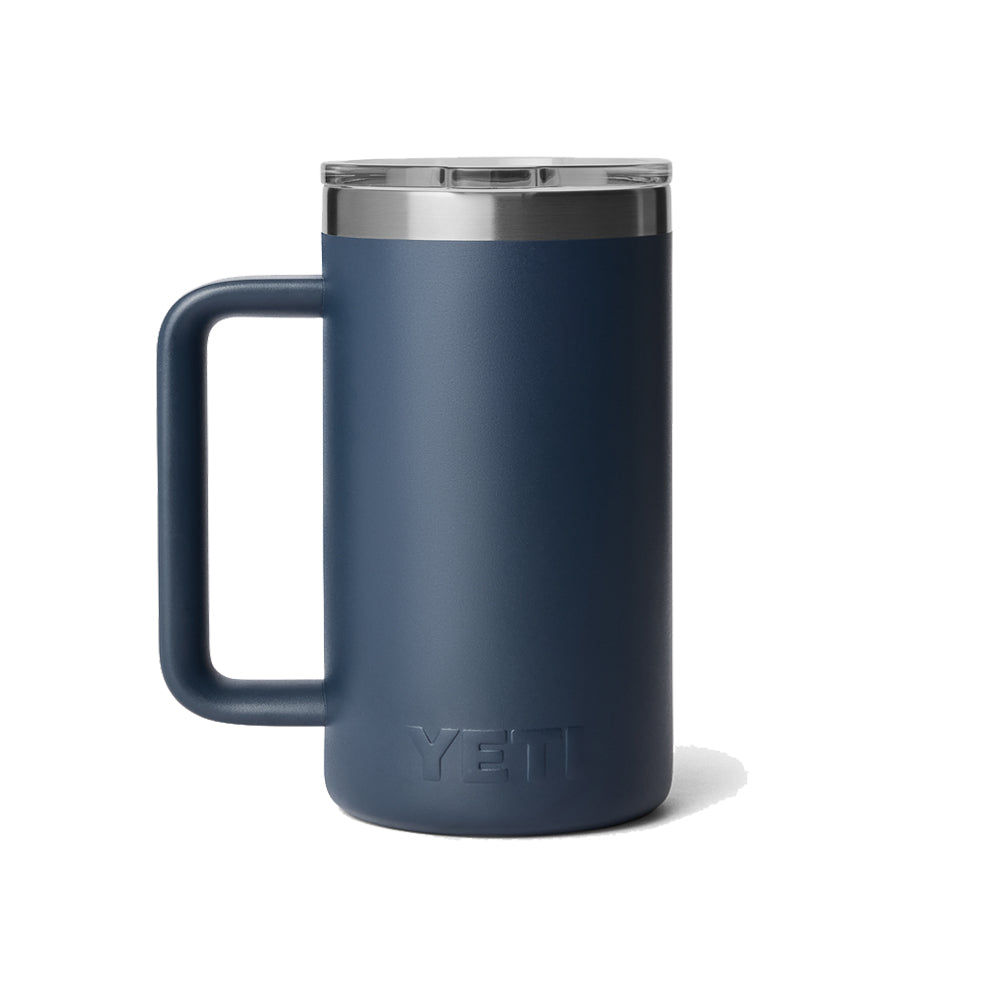 21071509000 TAZA RAMBLER 24oz MUG 2.0 CON CERAMICA TAPA MAGNETICA MARINO MARCA YETI