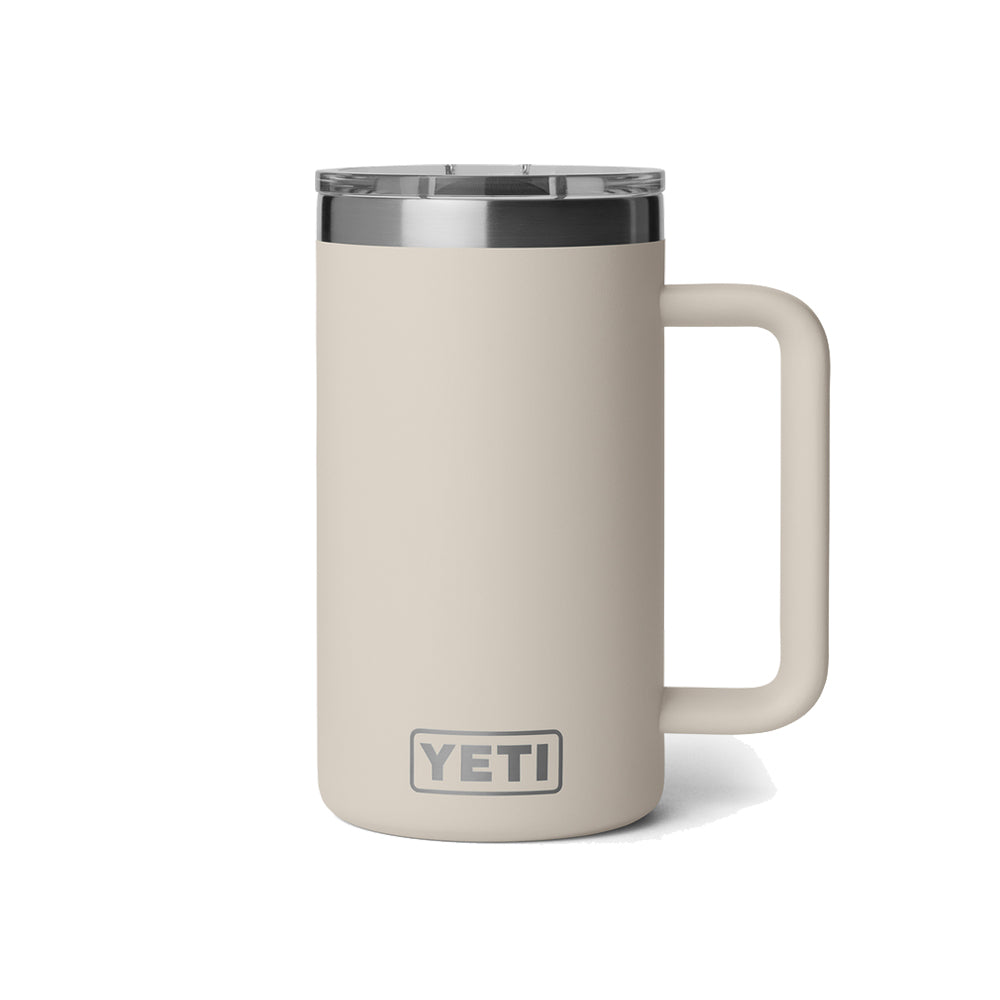 21071509004 TAZA RAMBLER 24oz MUG 2.0 CON CERAMICA TAPA MAGNETICA CAPE TAUPE MARCA YETI