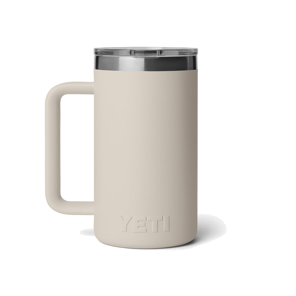 21071509004 TAZA RAMBLER 24oz MUG 2.0 CON CERAMICA TAPA MAGNETICA CAPE TAUPE MARCA YETI
