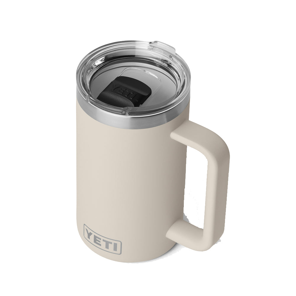 21071509004 TAZA RAMBLER 24oz MUG 2.0 CON CERAMICA TAPA MAGNETICA CAPE TAUPE MARCA YETI