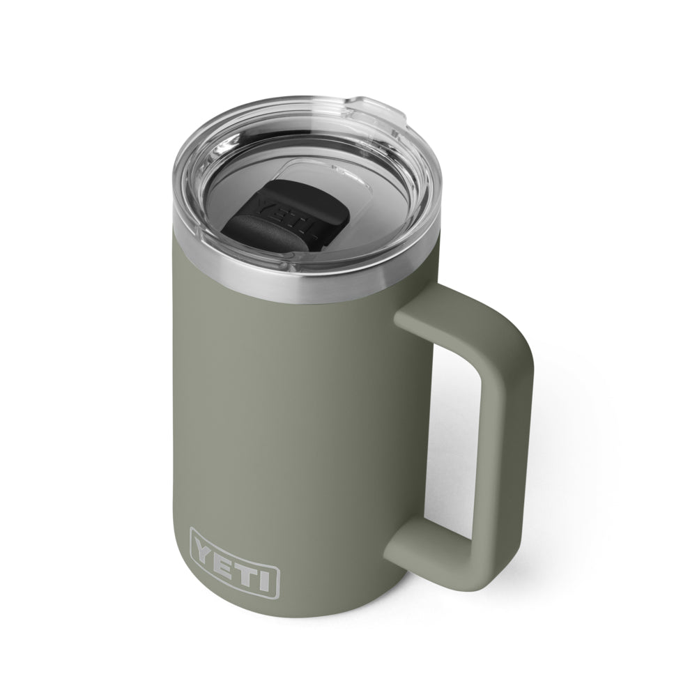 21071509006 TAZA RAMBLER 24oz MUG 2.0 CON CERAMICA TAPA MAGNETICA PAMPA GREEN MARCA YETI